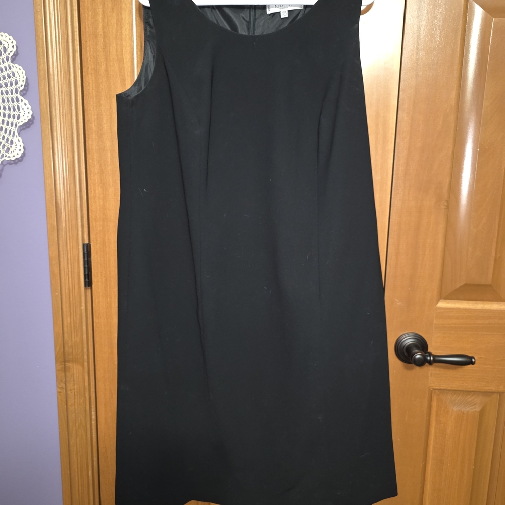 Kasper Classic Black Mini Dress